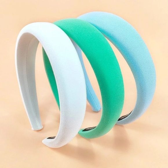 UNBRANDED Accessories - Padded Headbands 3 Pack - NWT